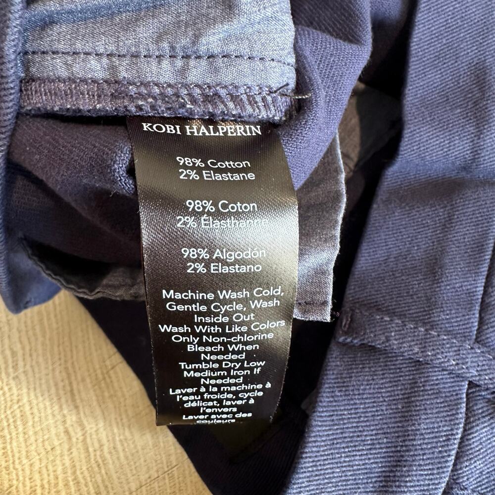 Kobi Halperin Hope Pant Straight Fit Navy 8 - Picture 8 of 11